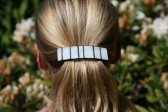 hair clip white - Tiffany jewelry
