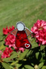 Angel with heart - Tiffany jewelry