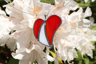 jewel heart two colors - Tiffany jewelry