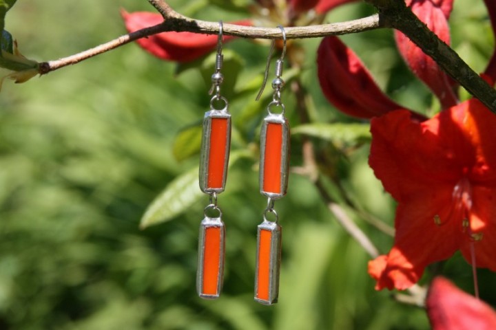 earrings orange - Tiffany jewelry