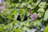 earrings black decorated - Tiffany jewelry