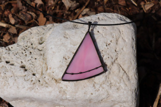 jewel pink with black - Tiffany jewelry