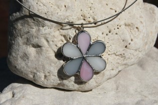 jewel flower three colors - Tiffany jewelry