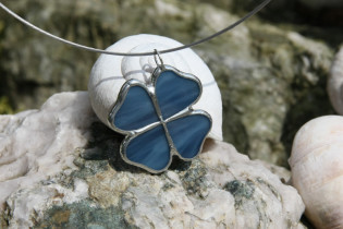 jewel flower blue - Tiffany jewelry