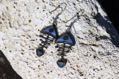 earrings fish blue - Tiffany jewelry
