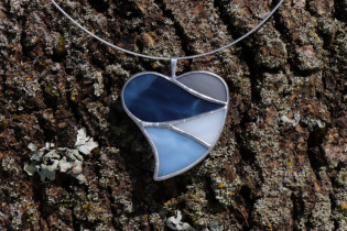 jewel heart big blue - Tiffany jewelry