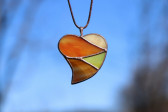 jewel heart big warm colors - Tiffany jewelry