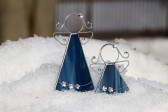 little angel with blue flowers  - Tiffany jewelry
